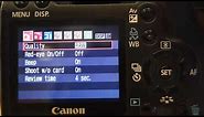 Changing File Types On a Canon Camera