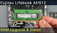 Fujitsu Lifebook AH512 (AH531) RAM Upgrade & Install: Step-by-Step DIY Guide