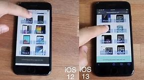 iPHONE 8: iOS 13 Vs iOS 12! (Comparison)