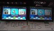 QLED Screen VS IPS Screen Cogoo T Series 2020