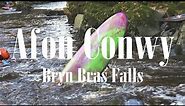 Afon Conwy kayaking - Bryn Bras falls