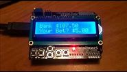 Arduino Blackjack w/ SainSmart 16x2 LCD Keypad Shield