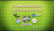 13 free Open Source software to make your games!