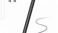 Stylus Pen, Tablet Pen Compatible for Android and iOS Touchscreens, Rechargeable Stylists Pen with Dual Touch Screen, Stylus Pencil for Apple/Android/Tablet, Black