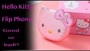 Small & cute Hello Kitty DUAL SIM GSM Unlocked Mobile Cell Phone with cute buttons and weird sounds