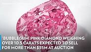 ‘Bubblegum’ Pink Diamond Weighing Over 10.5 Carats Expected to Sell for More than $35M at Auction