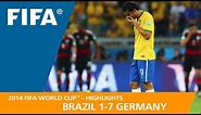 Brazil v Germany | 2014 FIFA World Cup | Match Highlights