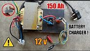 12 Volt Power Supply for 150Ah Battery Charger with UPS Transformer | 35 amp battery charger