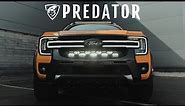 2023 Ford Ranger Predator 30" LED Grille Light Bar Integration Kit