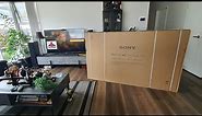 Sony Bravia X90L - 85Inches Unboxing, Mounting and Start-up!