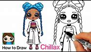 How to Draw a Fashion Doll | LOL Surprise Chillax OMG Doll