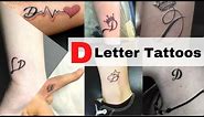 D alphabet tattoo design | Letter D tattoo designs | initial d tattoo | D fonts - Lets style buddy