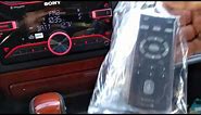 Sony WX-920BT CD Bluetooth AM/FM car stereo overview