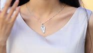 925 Silver Sterling Skull Necklace for Women Halloween Anime