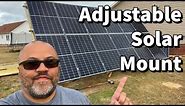 DIY Adjustable Solar Panel Ground Mount - Part 2