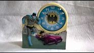 Vintage Batman and Robin 1974 TALKING Alarm Clock