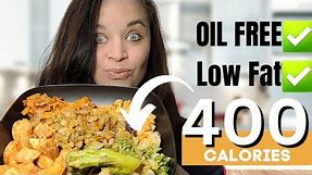 Watch Me Make A HUGE, Healthy Vegan Meal For Only 400 CALORIES!! (EAT MORE WEIGH LESS)