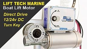 Lift Tech Marine 12v DC Direct Drive Boat Lift Motor