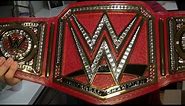 WWE Universal Championship Replica Title Belt Unboxing!