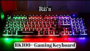 Rii's RK100+ Gaming Keyboard