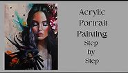 Acrylic Portrait Painting Technique