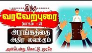 வரவேற்புரை -2 | Welcome Speech | Varaverpurai Kavithai | Varaverpurai speech in Tamil