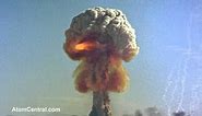 Atomic Bomb explosion - Close Up