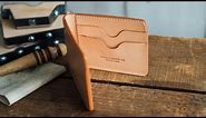 Making a Leather Billfold Wallet