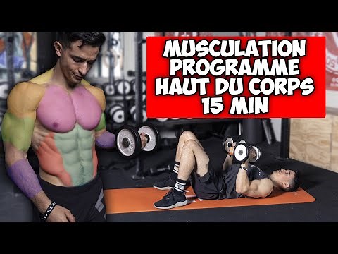 MUSCULATION PROGRAMME HAUT DU CORPS 15 MINUTES