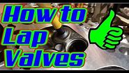 How to Lap Valves or Re-seat Valves