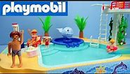 Playmobil Children`s Pool with Whale Fountain 5433 | Toy review and unboxing