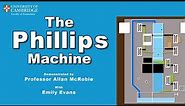 The Phillips Machine ( MONIAC ) - Demonstrated by Professor Allan McRobie and Emily Evans - May 2022