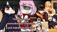 • NaruHina and SasuSaku And NaruSasu/SasuNaru and SakuHina react to their Dimensions•My AU° //GC //