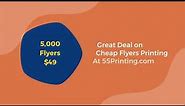 5,000 Cheap Flyers Printing For Only $49
