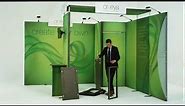 Creeya - Trade Show Exhibits, Booths & Displays (Trade show booth Set-up video) Las Vegas