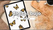 2024 DIGITAL BULLET JOURNAL SETUP | Customizable Digital Bullet Journal | 2024 Digital Planner