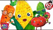 Vegetable Song (2D) + More Nursery Rhymes & Kids Songs - CoComelon