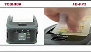 Toshiba Mobile Barcode Printer - B-FP3D - Product video
