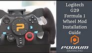 Logitech G29 / G923 Formula 1 Wheel Mod Installation Guide