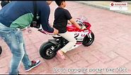 Ducati panigale pocket bike 50cc test ride