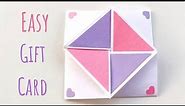 DIY Surprise Gift Card | Easy Cards to Surprise on Mothers Day | Fun Paper Craft Ideas to Make