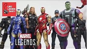 Marvel Legends Endgame Iron Man Mark 85 (LXXXV) Review Stop-Motion