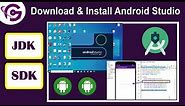 How to Install Android Studio With Java JDK and SDK on Windows 10