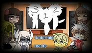 Undertale reacts to ???| Part 1/3 Gacha Club|