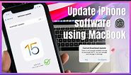 How to Update iPhone | Update iPhone, iPad when not enough storage with Mac
