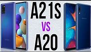 A21s vs A20 (Comparativo)