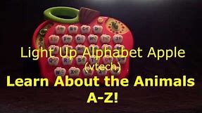 Light Up Alphabet Apple (vetch), Learn About Animals A Z