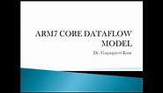 ARM7 core dataflow model