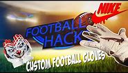 American Football Life Hacks | How to Customize and Repair Football Gloves.
