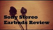 Sony Stereo Earbuds (MDR-E9LP) Review